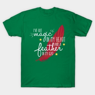 Feather in my Cap (for dark fabrics) T-Shirt